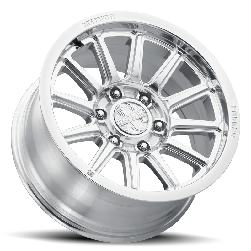 メソッドホイールズ 204 Forged Bead Grip® マシンド・ポリッシュ 17x8.5