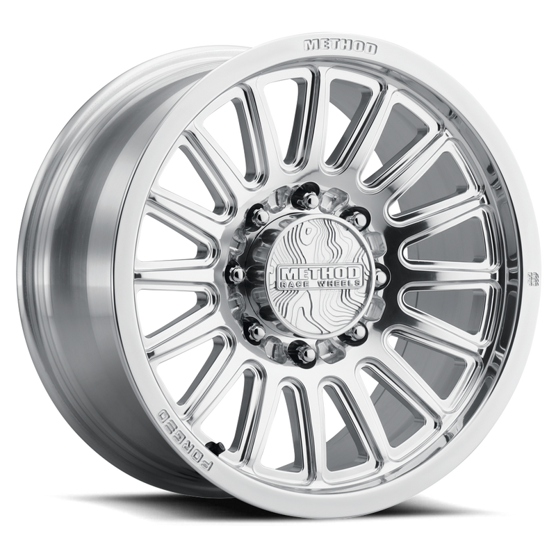 メソッドホイールズ 204 Forged Bead Grip® マシンド・ポリッシュ 17x8.5