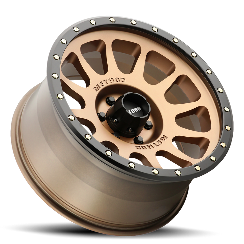 メソッドホイールズ 305 NV Method Bronze / マットブラックリップ 17x8.5 6x120