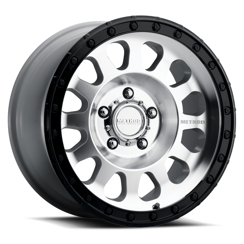 Method Race Wheels 315 Machined グロスブラックリップ ホイール 18x9 6穴 オフセット18mm