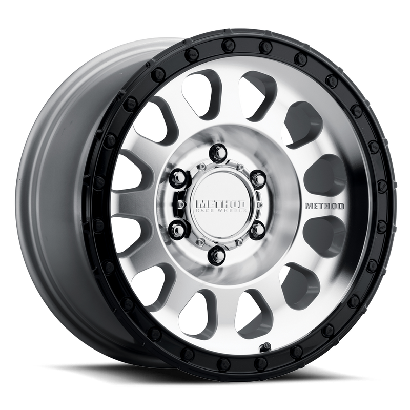 Method Race Wheels 315 Machined グロスブラックリップ ホイール 17x8.5