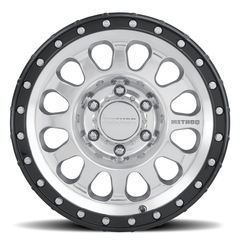 メソッドホイールズ 315 ポリッシュ/グロスブラックリップ 17x8.5