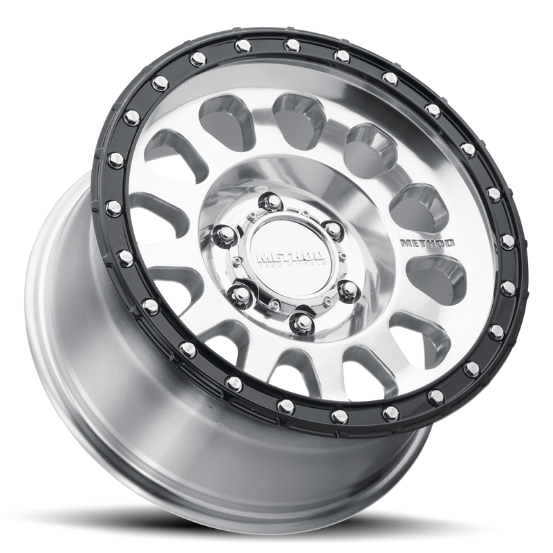 Method Race Wheels 315 Polished - Gloss Black Lip ホイール 17x8.5 6x135 オフセット 0mm
