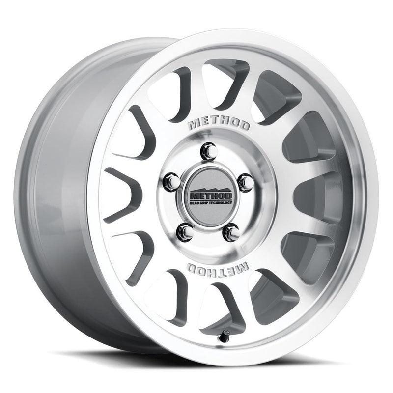 Method Race Wheels 703 Bead Grip マシンド/クリアコート 17x8.5