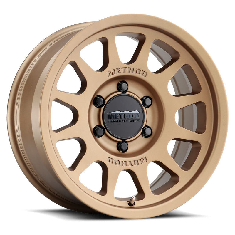 Method Race Wheels 703 Bead Grip ホイール Method Bronze 17x9 8x6.5 -12mm