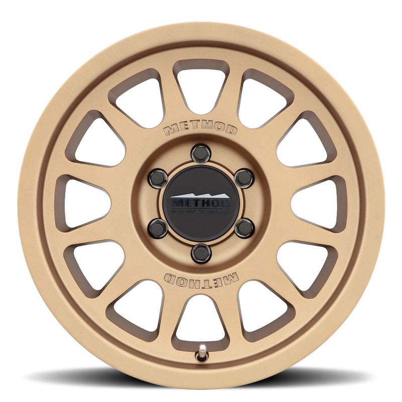 Method Race Wheels 703 Bead Grip® ホイール Method Bronze® 17x9 5x5.5 オフセット -12mm