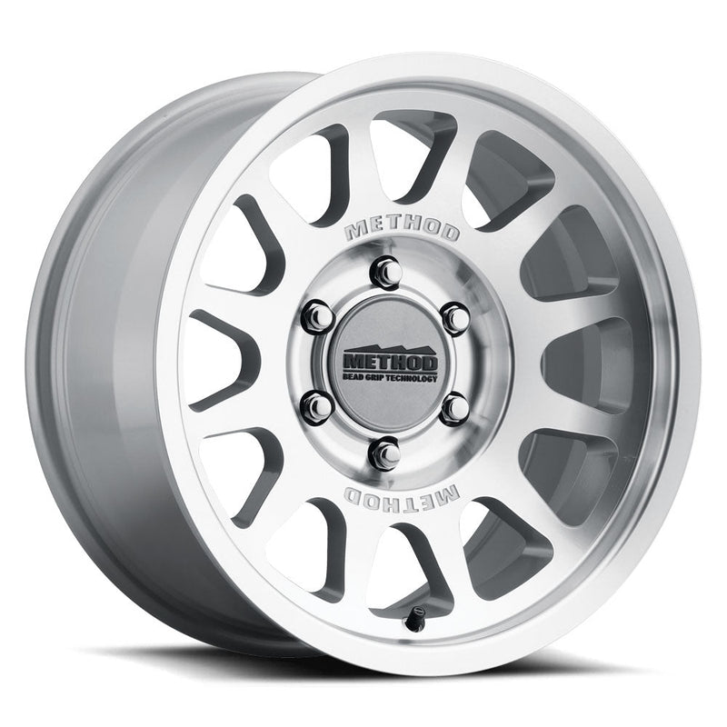 Method Wheels 703 Bead Grip マシンド クリアコート 17x8.5 / 5x5 / オフセット +25mm