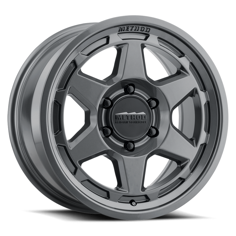Method Race Wheels 708-HD キャストホイール グロスチタニウム 18x9 5x120 オフセット+40mm