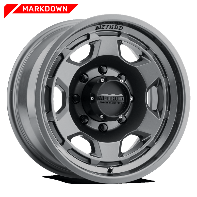 Method Race Wheels 708 Markdown キャストホイール グロスチタン 17x9 8x180 オフセット-38mm