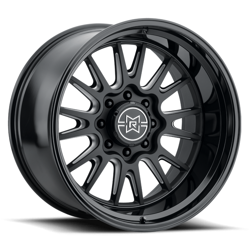 Method Race Wheels 802 Raised ホイール 20x10 Double Black Milled 6x135