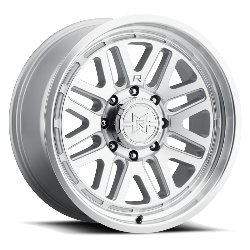 Method Wheels 804 Raised マシンド/クリアコート ホイール 22x10