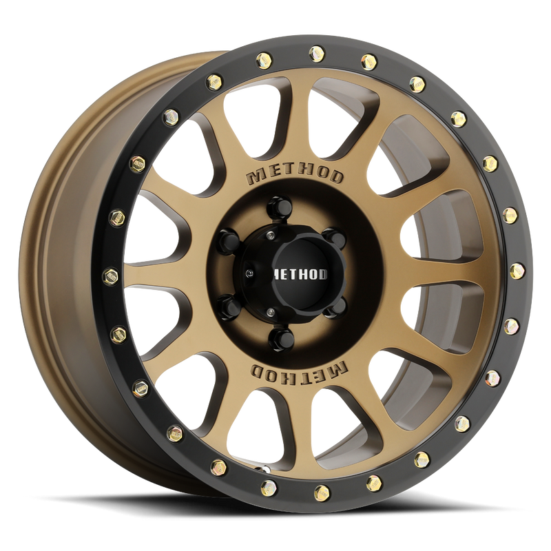 305 Method Bronze - Matte Black Lips 17" 18" 20" 6x5.5 TOYOTA / LEXUS