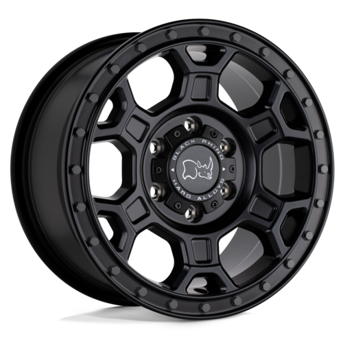 ブラックライノ MIDHILL BR ホイール 17×8 6×130 オフセット +45 センターボア 84.1 マットブラック