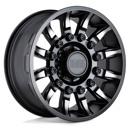 ブラックライノ MISSION 17×8.5 5×127 オフセット+0 センターボア71.5 マットブラック/DDT