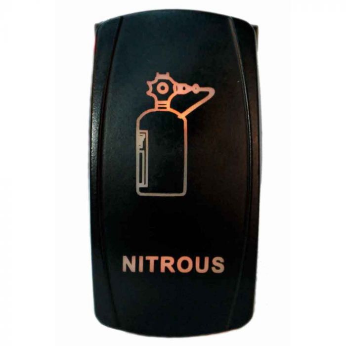 Quake LED ロッカースイッチ Nitrous 2ウェイ 5ピン アンバー