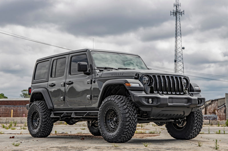 ラフカントリー 3.5インチ リフトキット C/Aドロップ 4ドア EcoDiesel ジープ ラングラー Unlimited JL 2020-2023