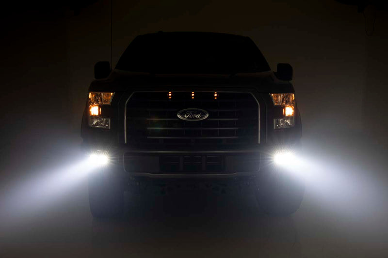 ラフカントリー フォード F-150 LEDフォグライトキット 2インチ Quad (2015-2017)