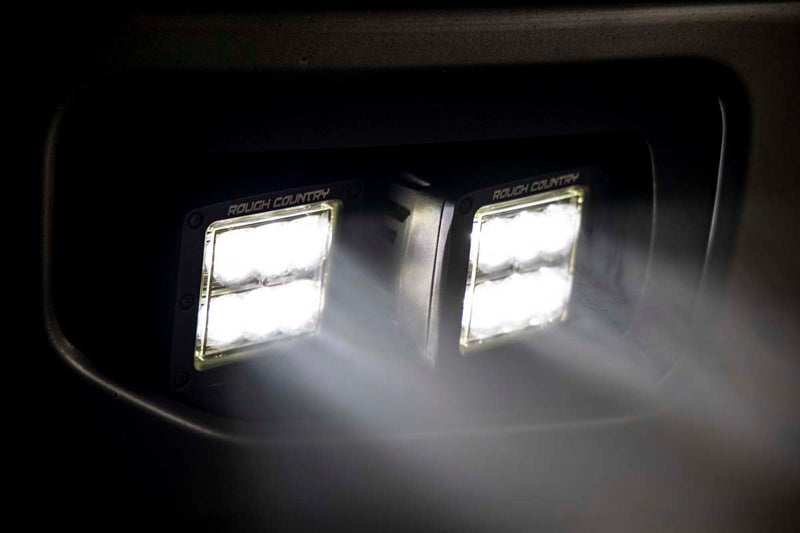 ラフカントリー フォード F-150 LEDフォグライトキット 2インチ Quad (2015-2017)