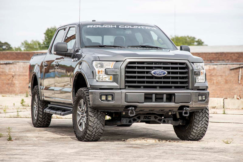ラフカントリー フォード F-150 LEDフォグライトキット 2インチ Quad (2015-2017)