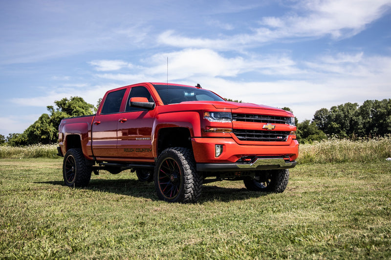 ラフカントリー 鍛造トウフック レッド シボレー シルバラード 1500 2WD/4WD (2014-2019)