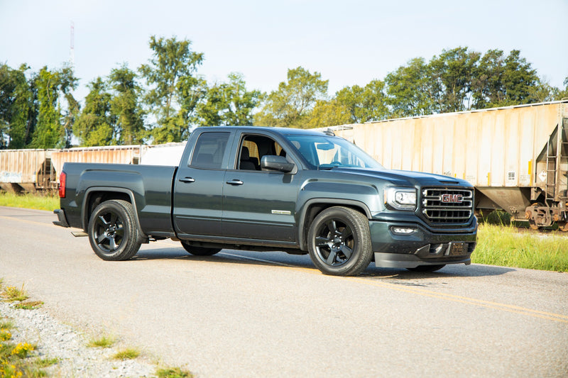 ラフカントリー 2/4インチ ローダウンキット アルミ/スタンプドナックル シボレー/GMC 1500 (2014-2019)