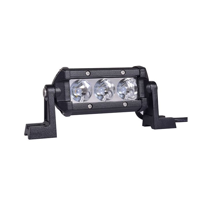 Quake LED Obsidian Series LEDライトバー シングルロー 4.5インチ 9W スポット