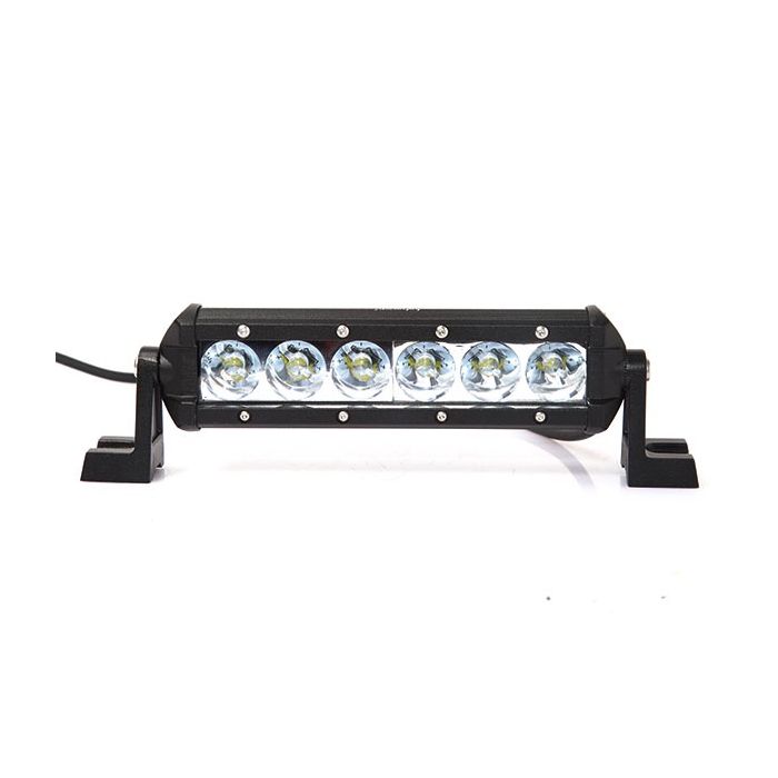 Quake LED Obsidian Series LEDライトバー シングルロー 7.5インチ 18W スポット