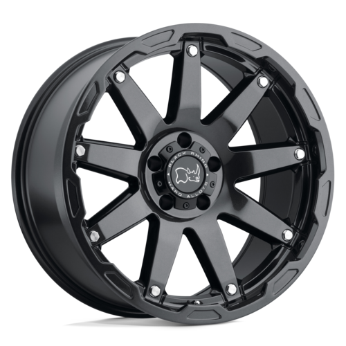 ブラックライノ OCEANO 20×9.5 5×127 オフセット-18 センターボア71.5 グロッシーガンメタリックブラック
