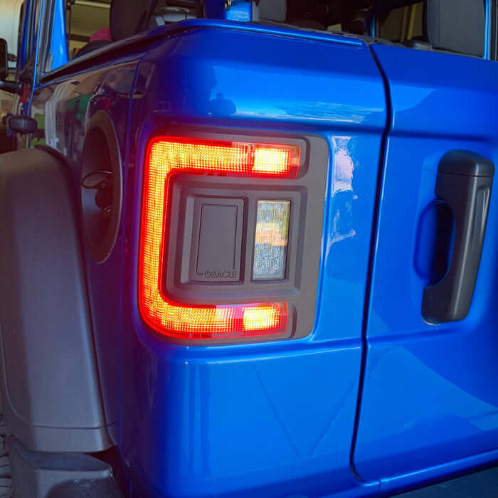 スムーズテールライト　オレンジランプセット　Wrangler LED FLASH MOUNT LED TAILIGHT AMBER SET ラングラー