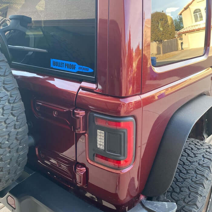 スムーズテールライト　オレンジランプセット　Wrangler LED FLASH MOUNT LED TAILIGHT AMBER SET ラングラー