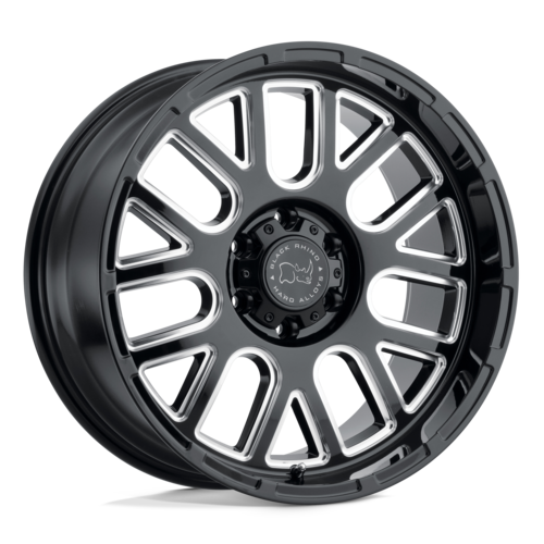ブラックライノ PISMO BR ホイール 20x9.5 5x127 オフセット-18 グロスブラックミルド
