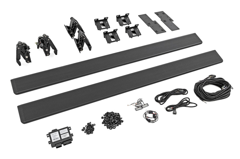 ラフカントリー HT-Series パワーランニングボード クルーキャブ ラム 2500/3500 2WD/4WD