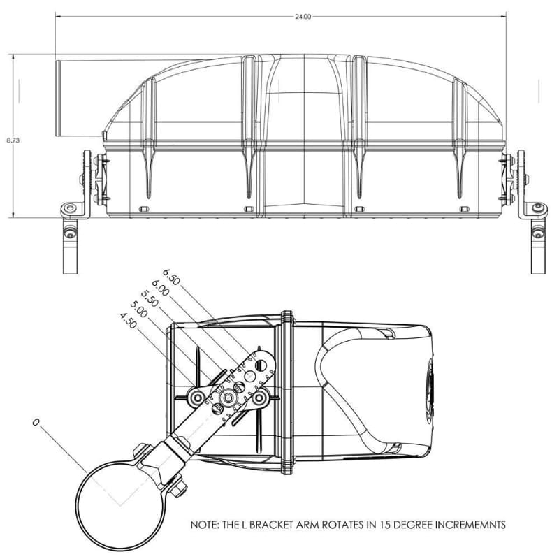 S&B パーティクルセパレーター ポラリス RZR XP 1000 2014-2023