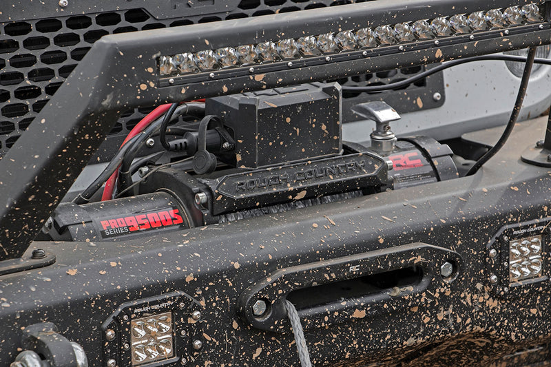 ラフカントリー PRO Series ウインチ 9500lb シンセティックロープ