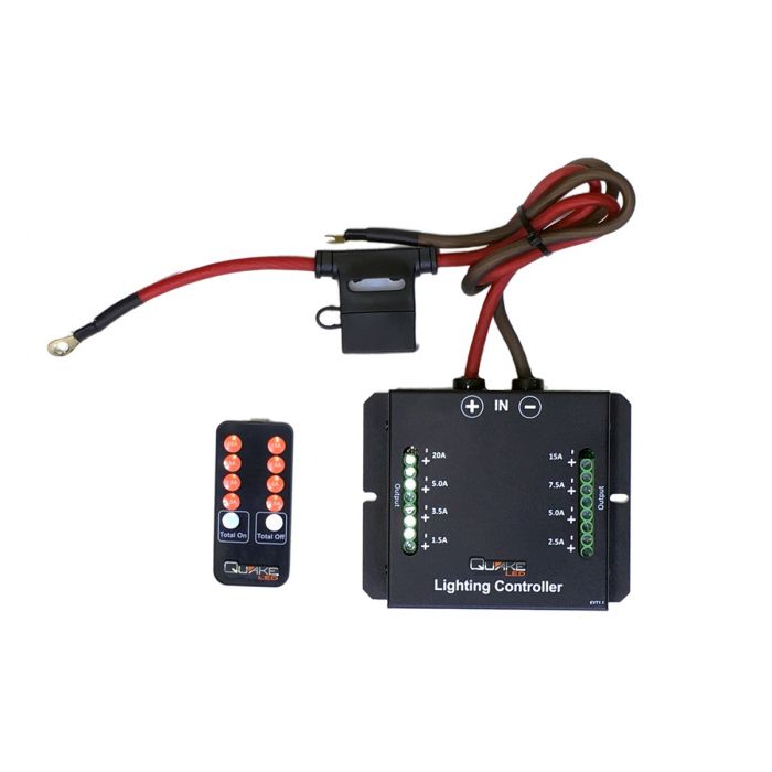 Quake LED ユニバーサル 60A 8系統 LEDライトコントローラー