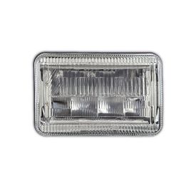 Quake LED Classic Tech Series 4x6インチ LEDヘッドライト RGB アクセント付き (単品)