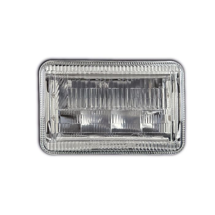 Quake LED Classic Tech Series 4x6インチ LEDヘッドライト RGB アクセント付き (単品)
