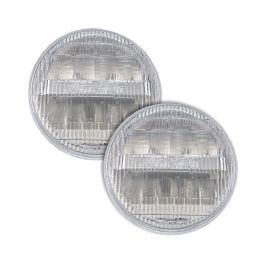 Quake LED Classic Tech Series 5.75インチ LEDヘッドライト RGB アクセント付き 2個セット