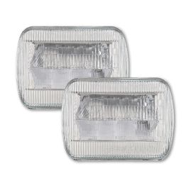 Quake LED Classic Tech Series 5x7インチ LED ヘッドライト RGB アクセント ペア