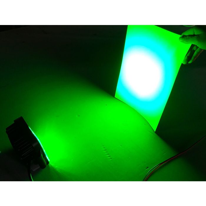 Quake LED Fracture Series 4インチ 27W LEDワークライト 30度スポット グリーン
