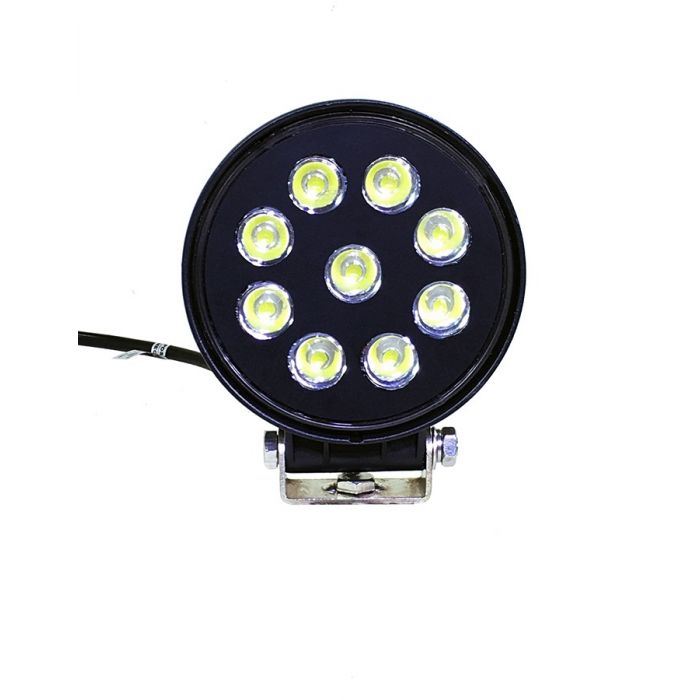 Quake LED Fracture Series 4インチ 27W スポットライト RGB アクセント付き ワークライト