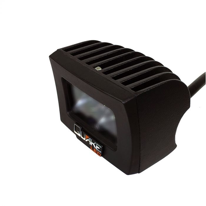 Quake LED Quantum Series 3インチ 25W フラッドビーム RGB アクセントライト 2個セット
