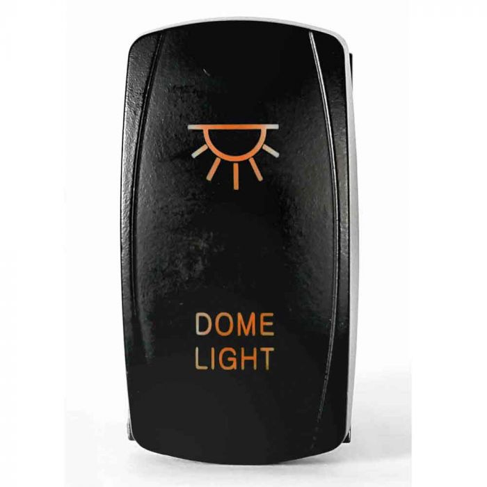 Quake LED ロッカースイッチ ドームライト 2ウェイ 5ピン ホワイト