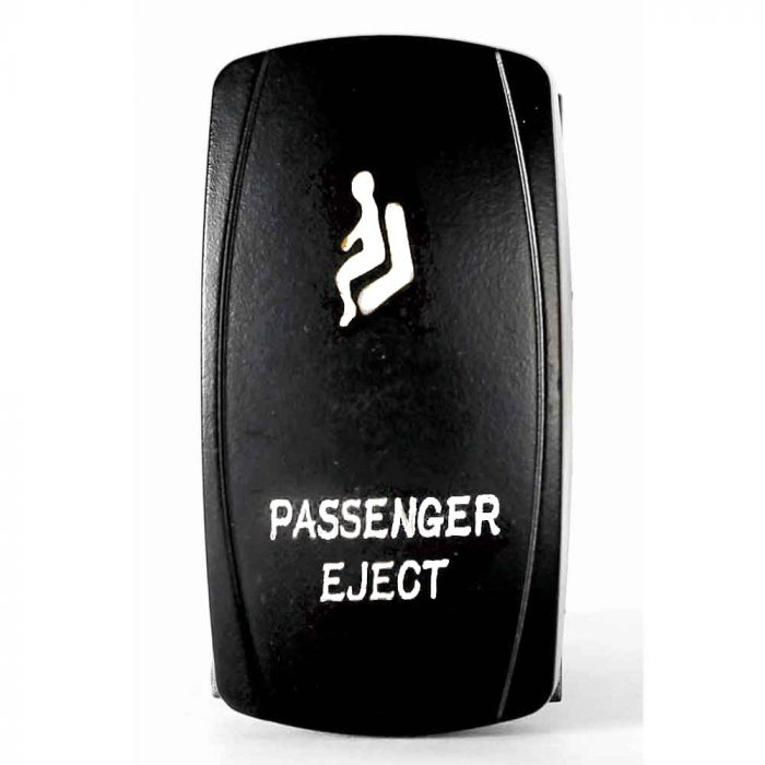 Quake LED ロッカースイッチ Passenger Eject 2Way 5ピン ホワイト