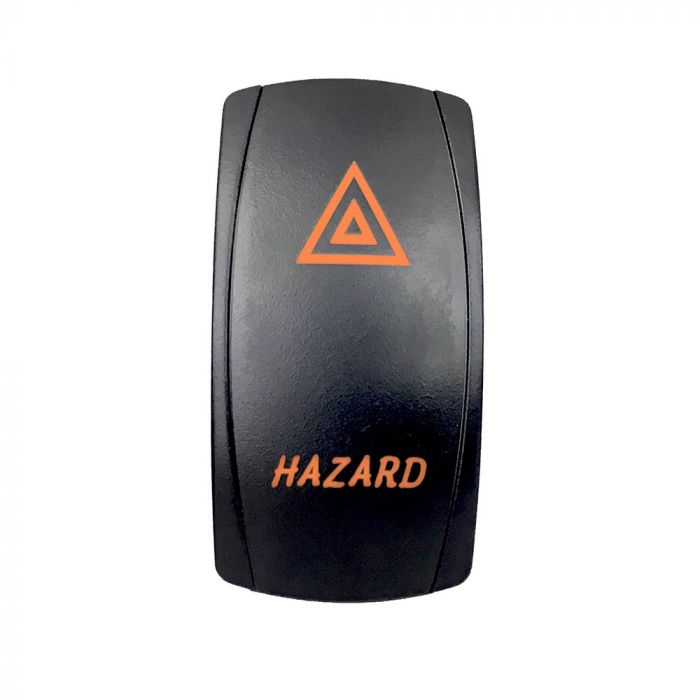 Quake LED ハザードロッカースイッチ 2ウェイ 5ピン アンバー
