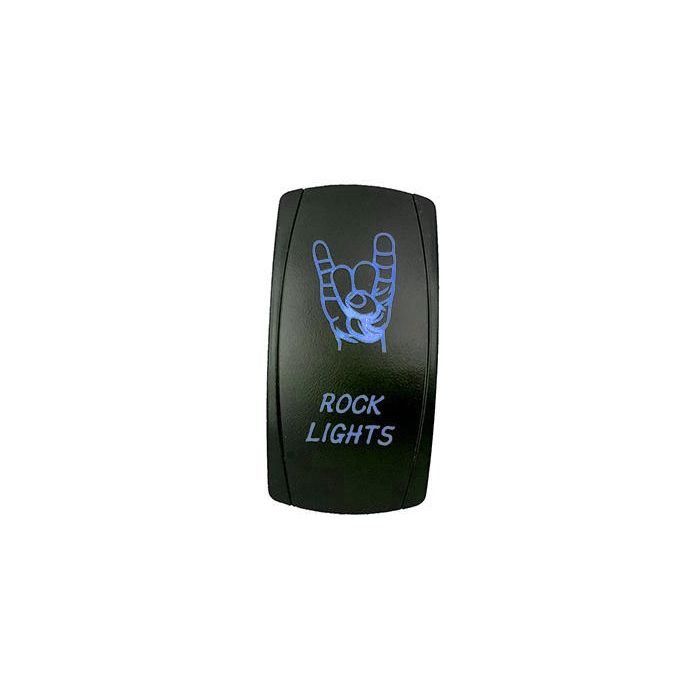 Quake LED ロックライト用 2ウェイロッカースイッチ 5ピン ブルー