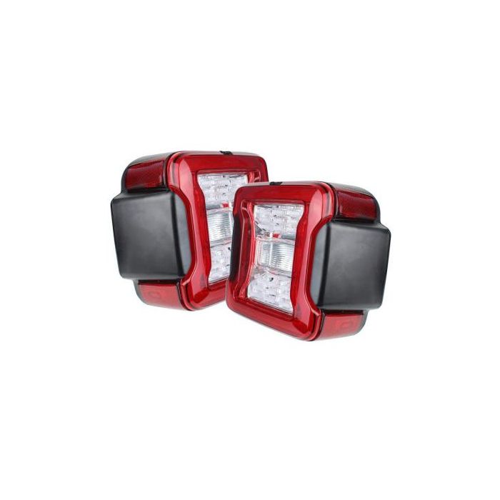 Quake LED Jeep ラングラー JL Redout LEDテールライト ペア