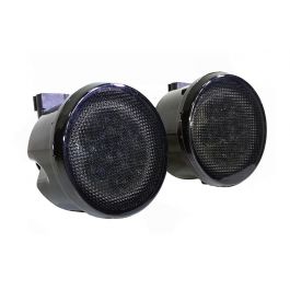 Quake LED ジープ ラングラー JK フロントグリル ターンシグナルライト 2007-2018