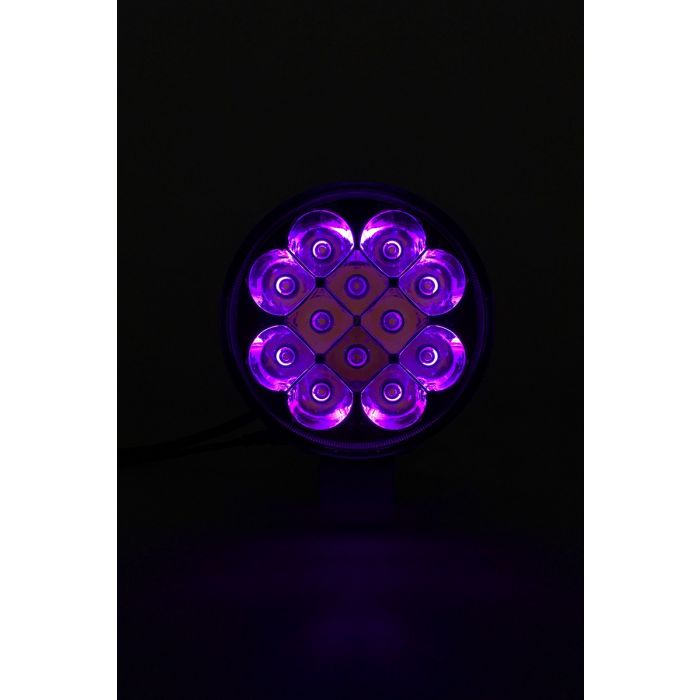 Quake LED Tempest 5.75インチ ヘッドライト 36W スポット RGB アクセント (2個セット)