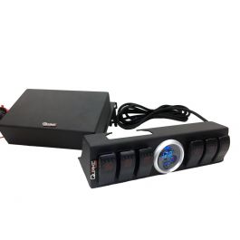 Quake LED ジープ ラングラー JK 用 6チャンネル LEDライトコントローラー 2007-2018